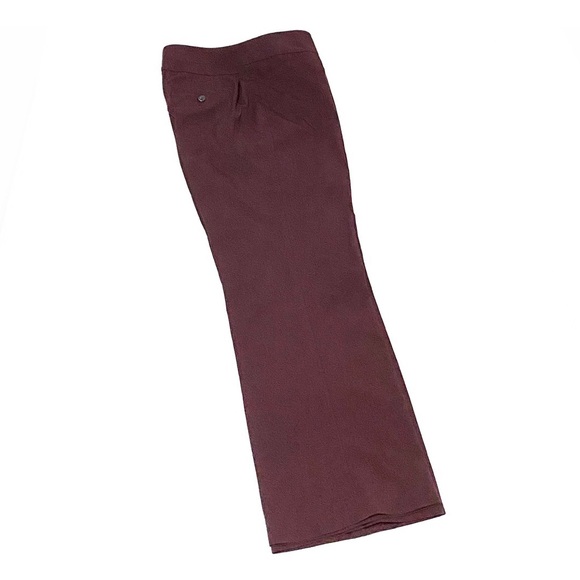 LOFT Curvy Mid-Rise Wide Leg Pants - Picture 4 of 10